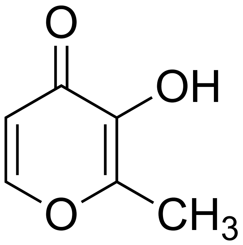 3-hydroxy-2-methyl-4H-pyran-4-one 200