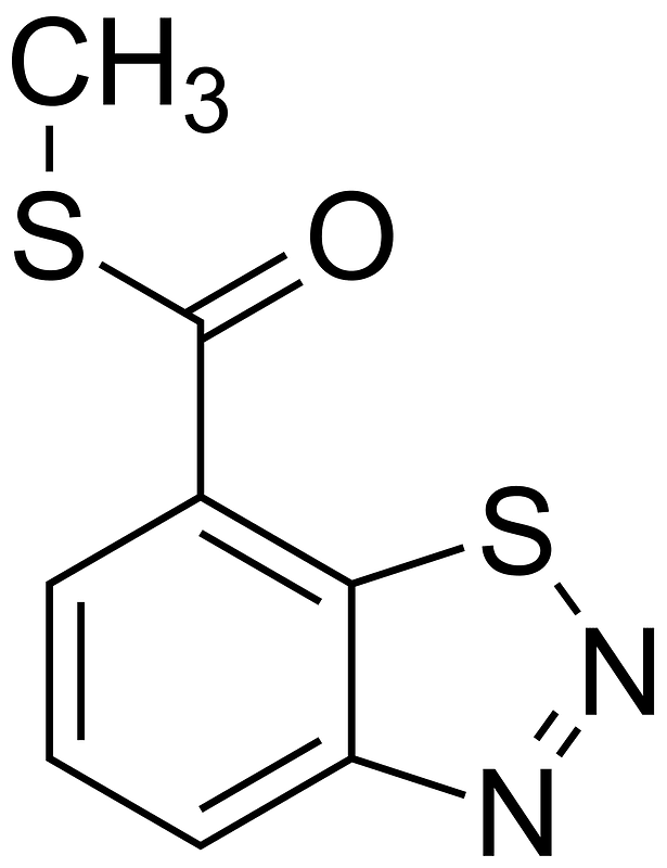 S-methyl benzo(d)(1,2,3)thiadiazole-7-carbothioate 200