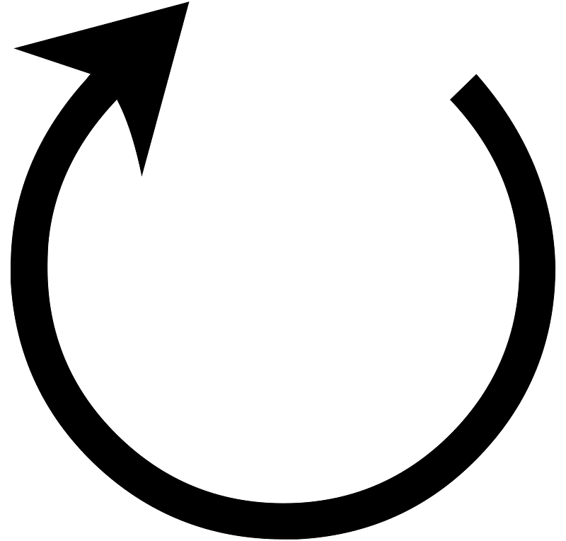 U+21BB