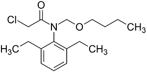 N-(butoxymethyl)-2-chloro-N-(2,6-diethylphenyl)acetamide 200