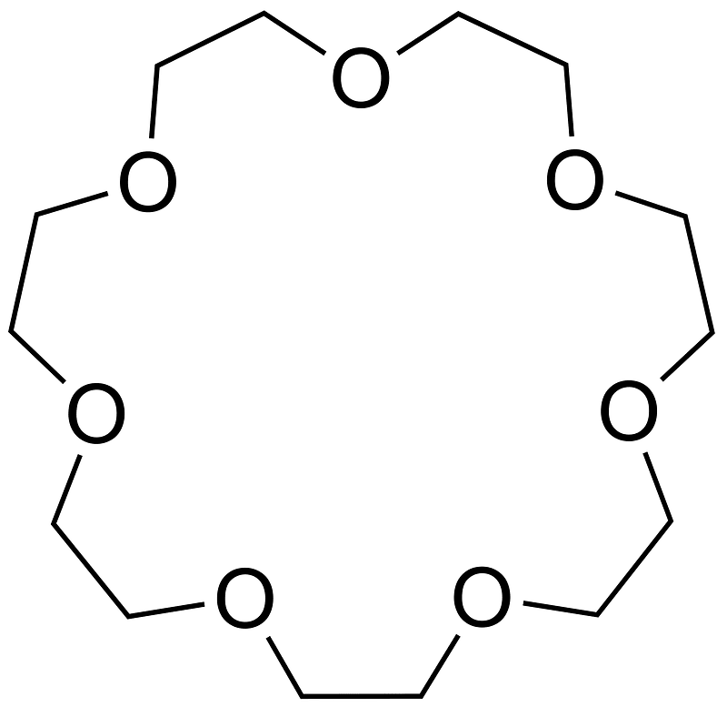 1,4,7,10,13,16,19-heptaoxacyclohenicosane 200