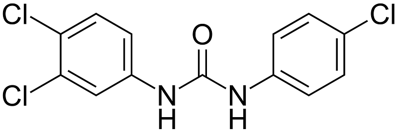 1-(4-chlorophenyl)-3-(3,4-dichlorophenyl)urea 200