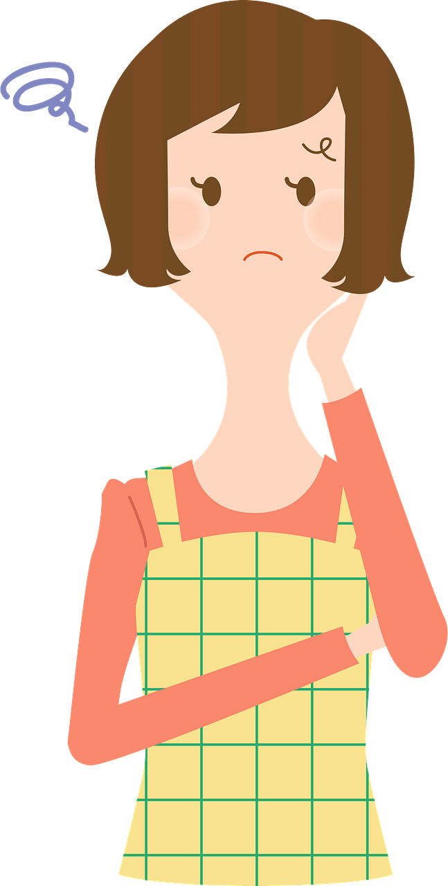 Woman is Troubled