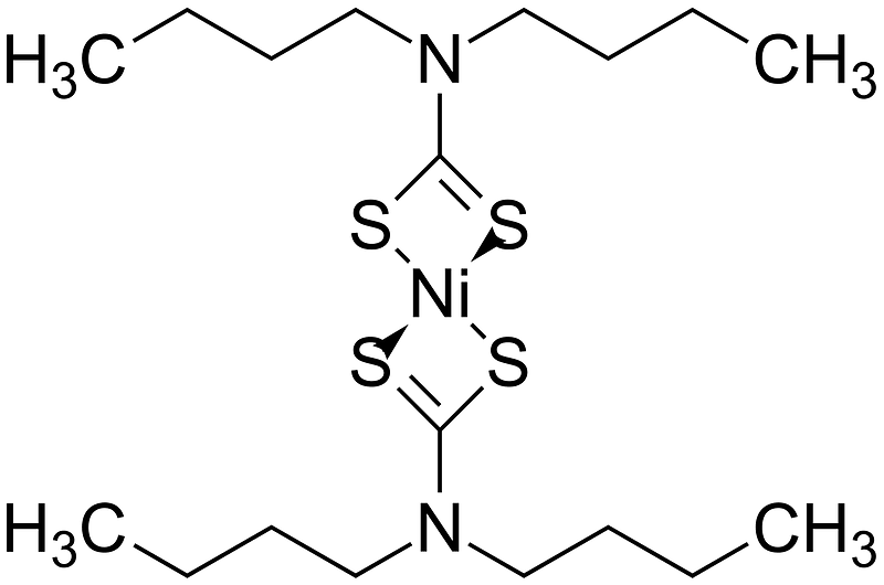 Nickel(II) dibutylcarbamodithioate 200