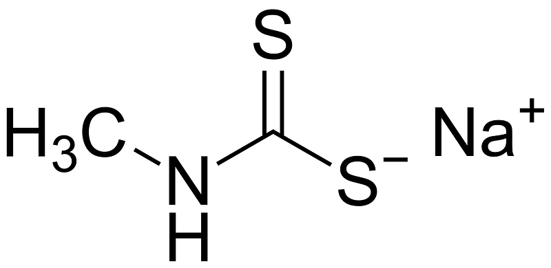 Sodium methylcarbamodithioate 200