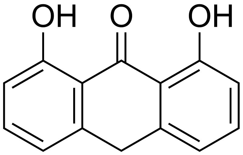 1,8-dihydroxyanthracen-9(10H)-one 200
