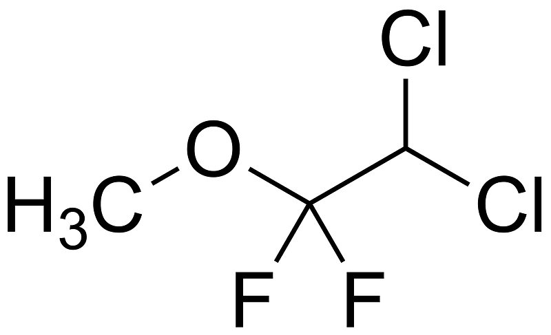 2,2-dichloro-1,1-difluoro-1-methoxyethane 200