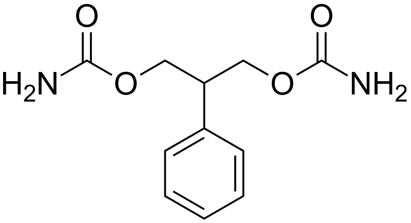 2-phenylpropane-1,3-diyl dicarbamate 200