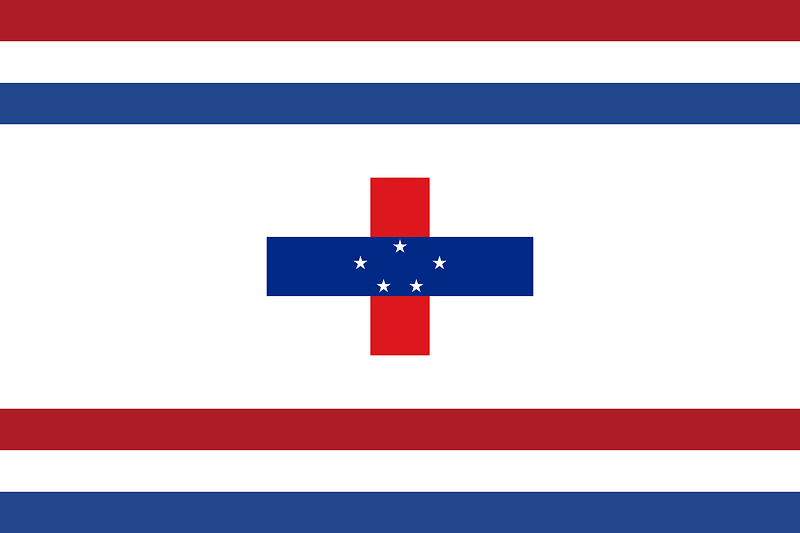 Flag of the Governor of the Netherlands Antilles (1986–2010)