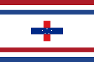 Flag of the Governor of the Netherlands Antilles (1986–2010)