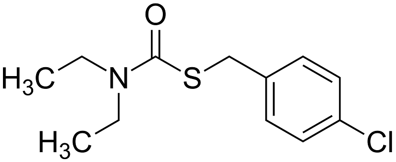 S-4-chlorobenzyl diethylcarbamothioate 200