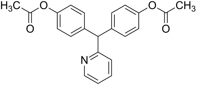 (pyridin-2-ylmethylene)bis(4,1-phenylene) diacetate 200
