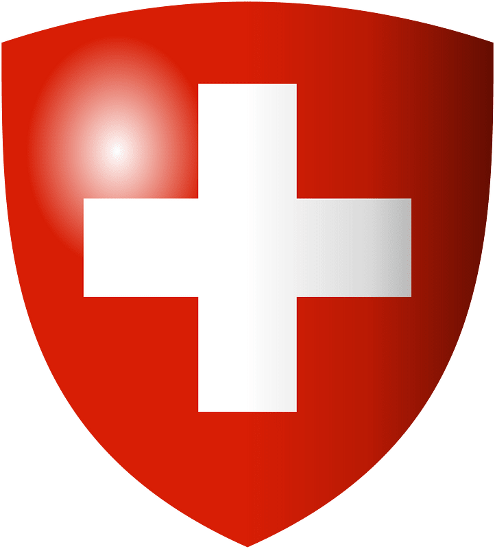Coat of arms of Switzerland 3d