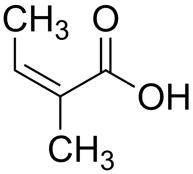 (Z)-2-methylbut-2-enoic acid 200