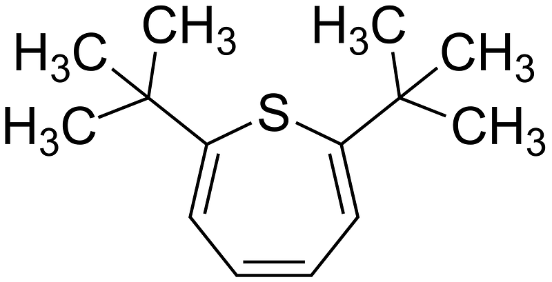 2,7-di-tert-butylthiepine 200