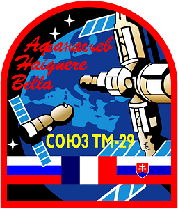 Soyuz TM-29 logo SVG