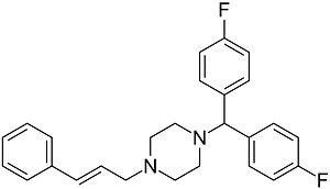 1-(bis(4-fluorophenyl)methyl)-4-cinnamylpiperazine 200