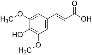 (E)-3-(4-hydroxy-3,5-dimethoxyphenyl)acrylic acid 200