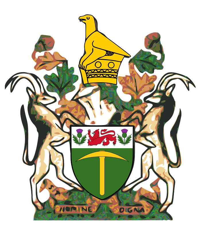 Rhodesian coat of arms Sag
