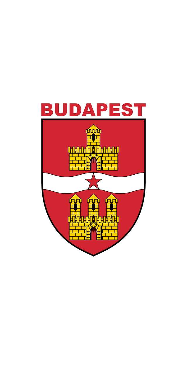 Flag of Budapest (1984-1990; vertical)