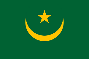 Flag of Mauritania (1959–2017)