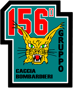Ensign of the 156º Gruppo of the Italian Air Force