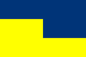 Former flag of South Gyeongsang Province