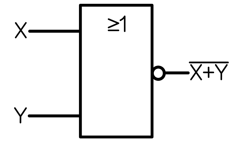 NOR-Gate DIN40900