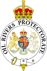 Badge of the Oil Rivers Protectorate