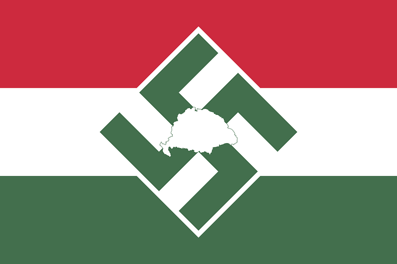 Flag of the Hungarian National Socialist Agricultural Labourers' and Workers' Party (1932-1933)