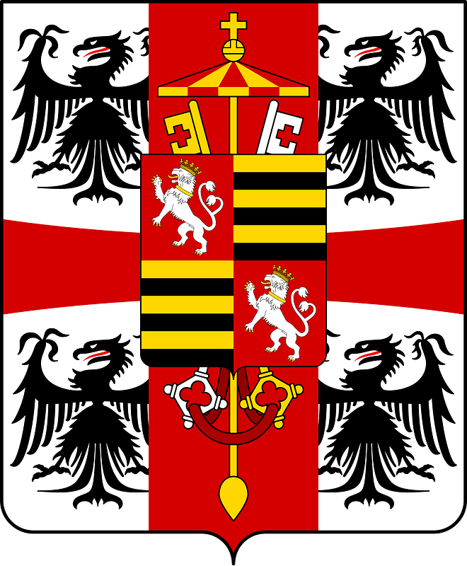 Coat of arms of the House of Gonzaga (1510) with arms of Boemia-Gonzaga