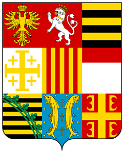 Coat of arms of the House of Gonzaga (1575) - center