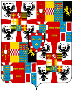 Coat of arms of the House of Gonzaga (1627)