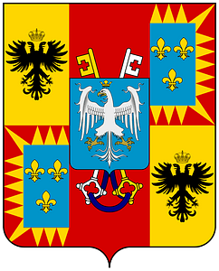 Coat of arms of the House of Este (Ercole I)