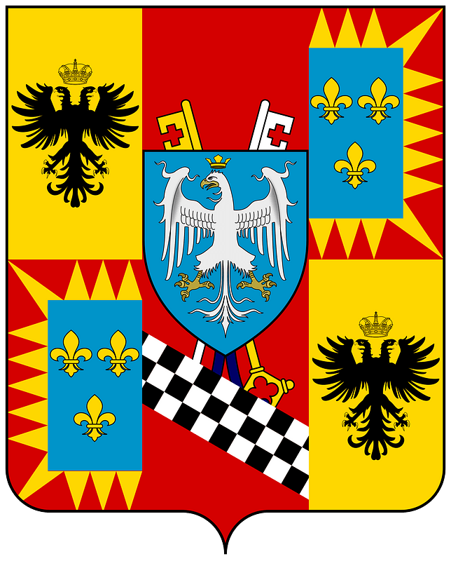 Coat of arms of the House of Este (1741)