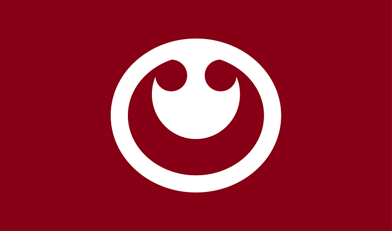 Flag of Futami, Ehime (1974–2005)