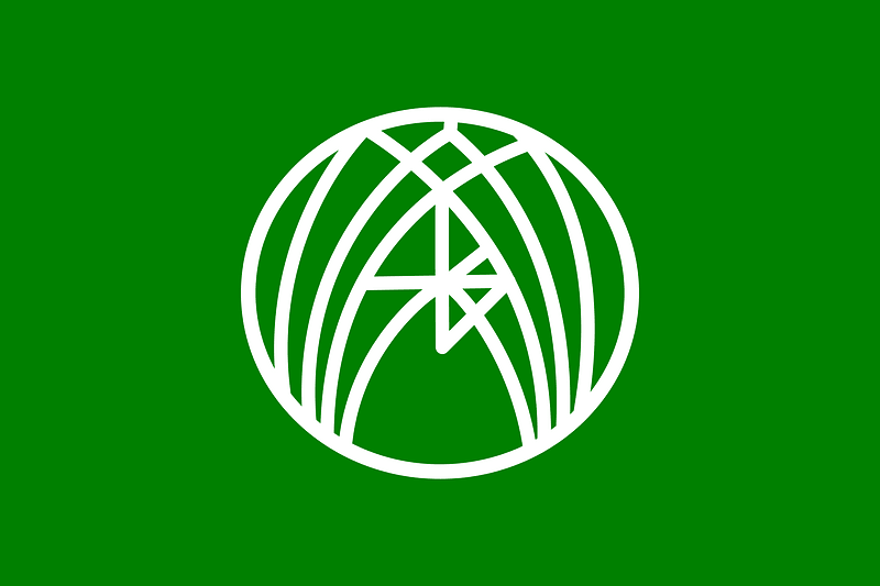 Flag of Maki, Higashikubiki, Niigata