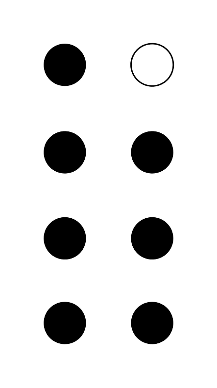 Braille8 Dots-1253678
