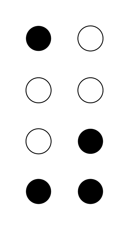 Braille8 Dots-1678