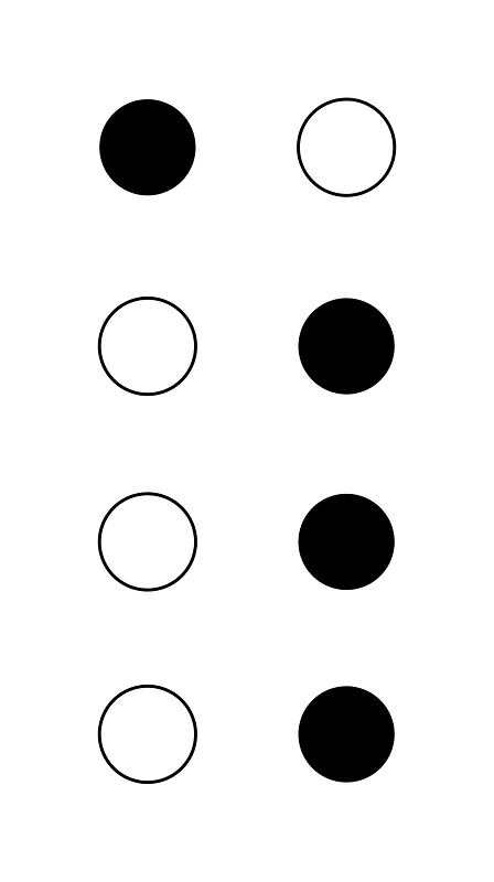 Braille8 Dots-1568