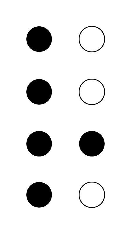 Braille8 Dots-12367