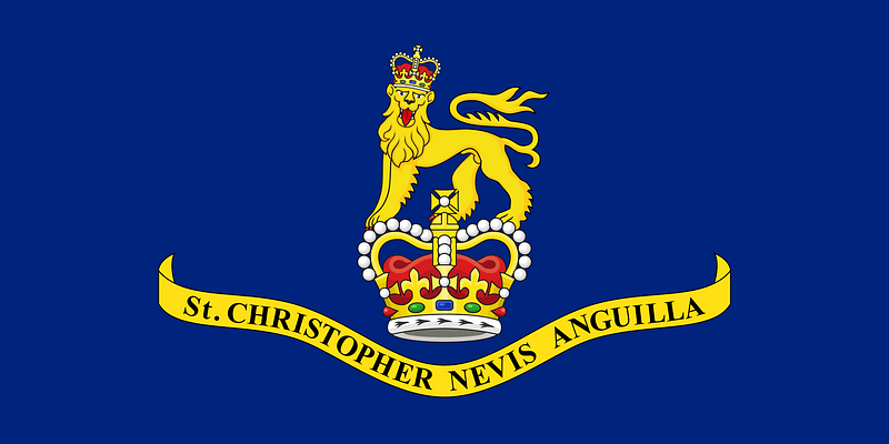 Flag of the Governor of Saint Christopher-Nevis-Anguilla (1967-1980)