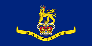Flag of the Governor-General of Mauritius (1968–1992)
