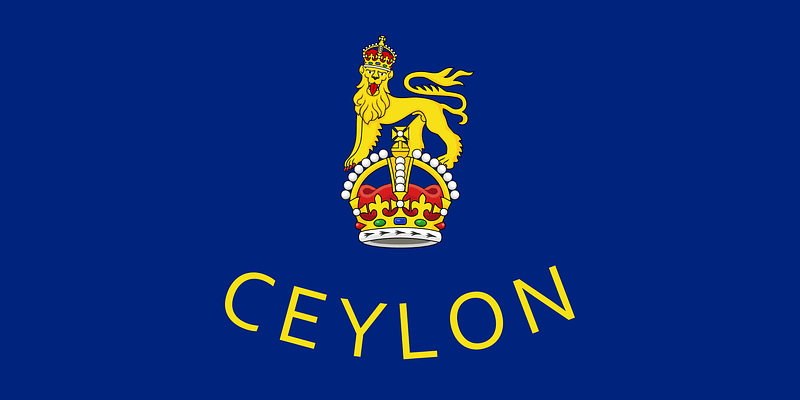 Flag of the Governor-General of Ceylon (1948–1952)