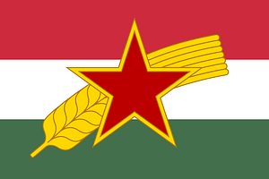 Flag of the Hungarian Working People's Party