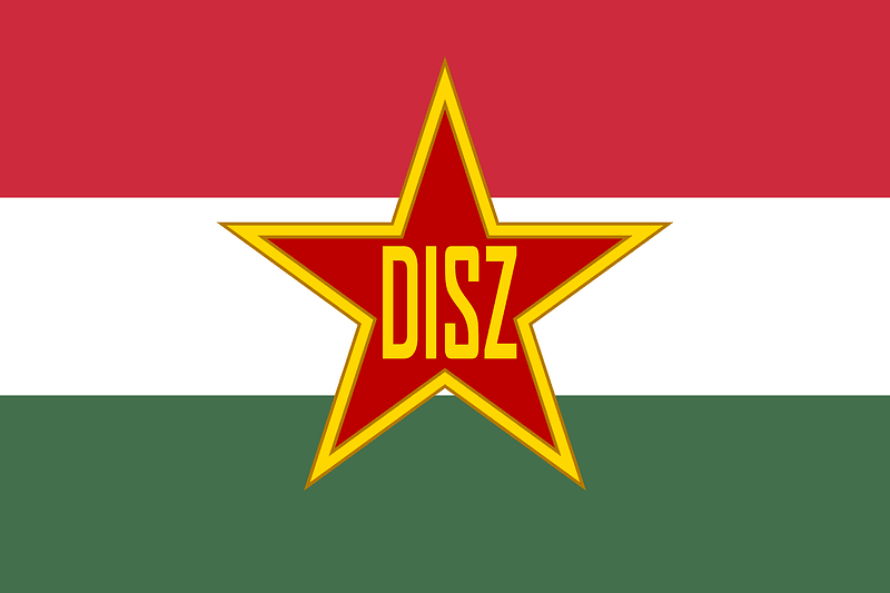 Flag of the Union of Working Youth (Hungary)
