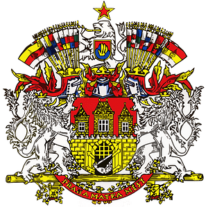 Coat of arms of Prague,Czechoslovak Socialist Republic