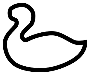 Coat of arms element - merlette - martlet - merlet