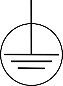 Schaltzeichen Schutzerde