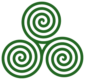 Triple-Spiral-4turns green transparent